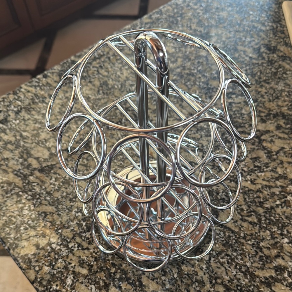 Keurig Silver Coffee Pod Holder